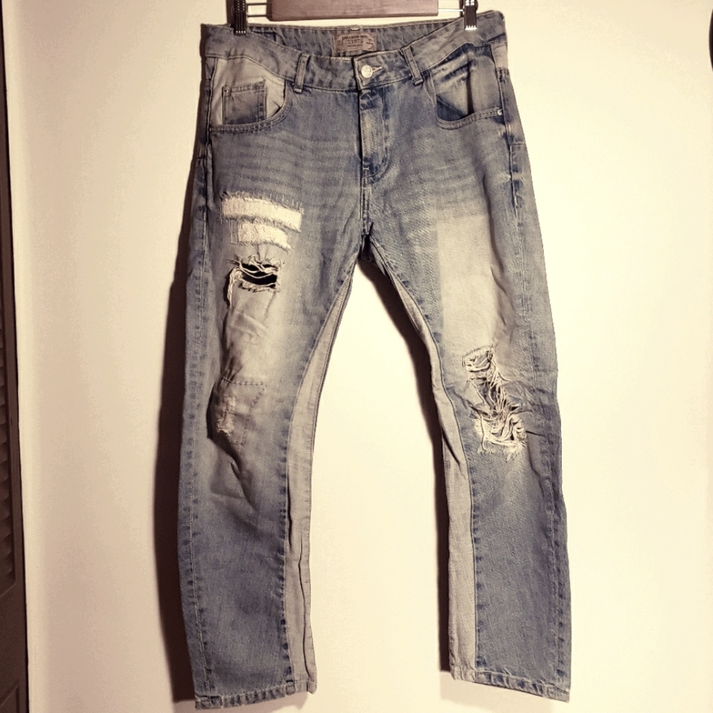 ZARA BASIC Z1975 DENIM PANTS